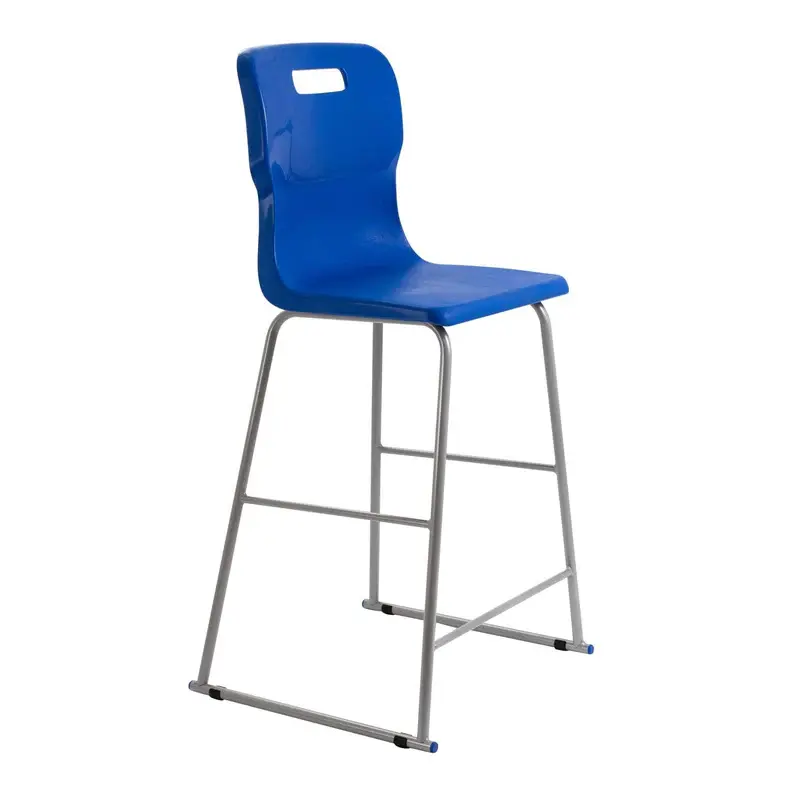 Titan High Chair 485mm x 485mm x 1085mm 14+ Years Blue