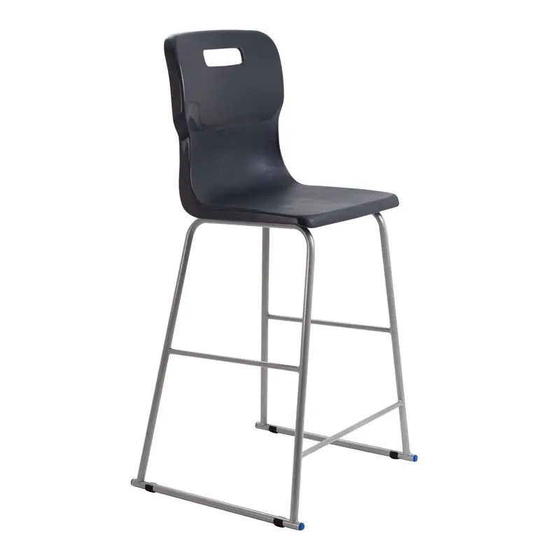 Titan High Chair 485mm x 485mm x 1085mm 14+ Years Charcoal