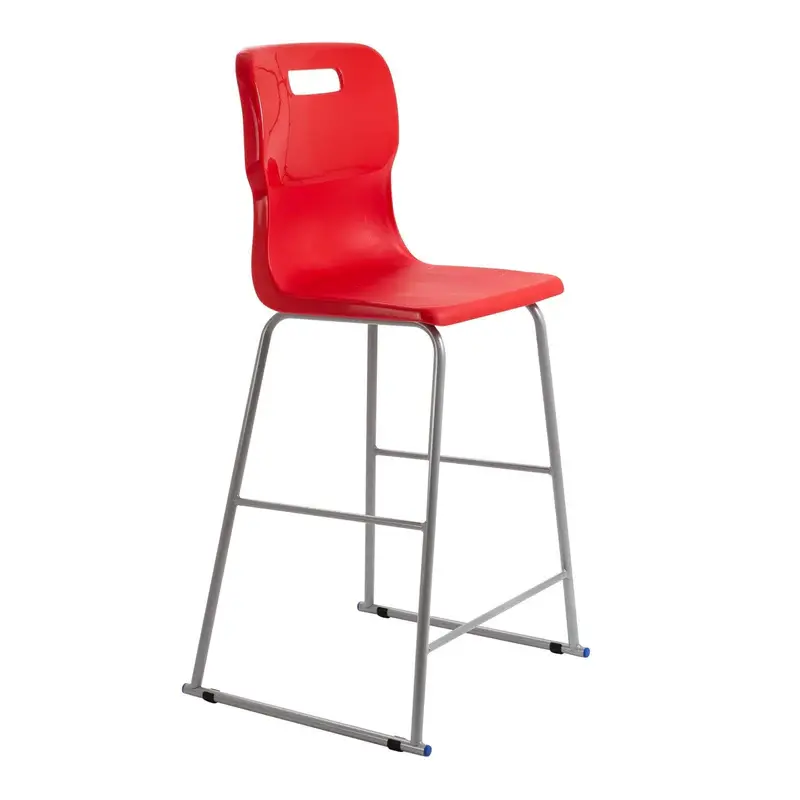 Titan High Chair 485mm x 485mm x 1085mm 14+ Years Red