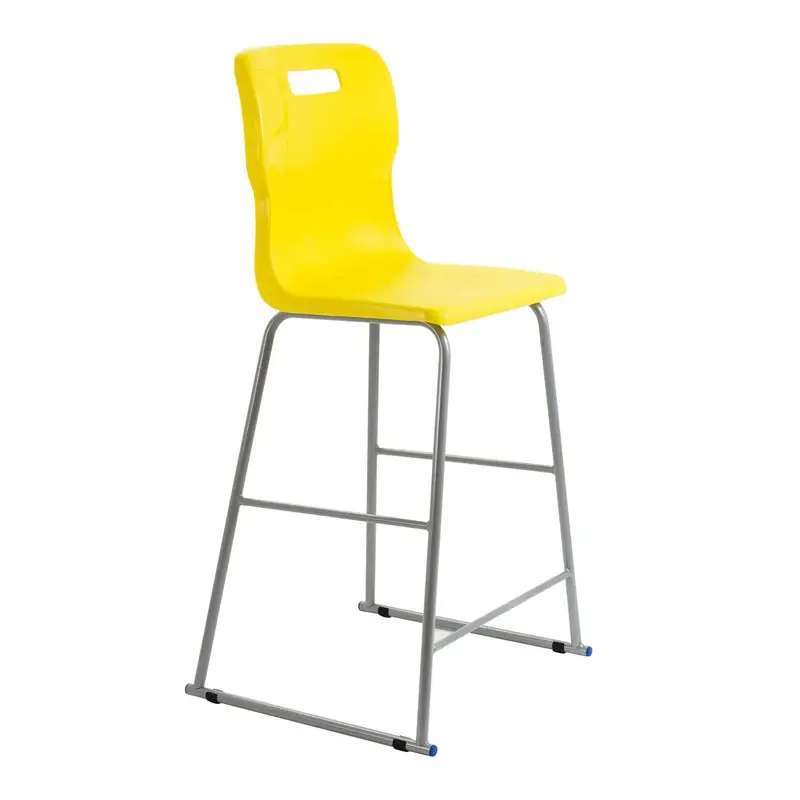 Titan High Chair 485mm x 485mm x 1085mm 14+ Years Yellow