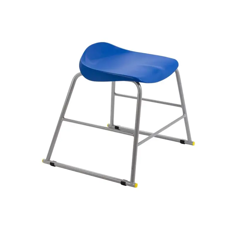 Titan High Stool 485mm x 485mm x 520mm 6 - 8 Years Blue