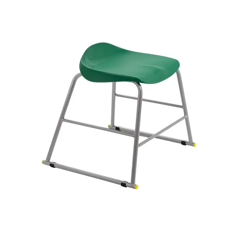 Titan High Stool 485mm x 485mm x 520mm 6 - 8 Years Green