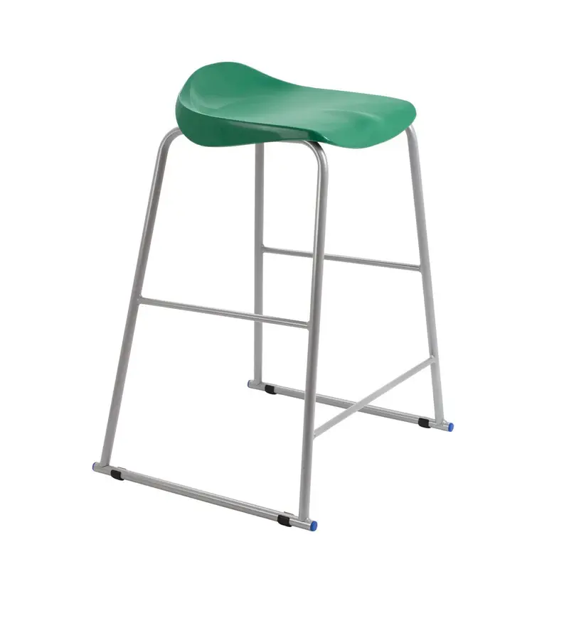 Titan High Stool 485mm x 485mm x 770mm 14+ Years Green