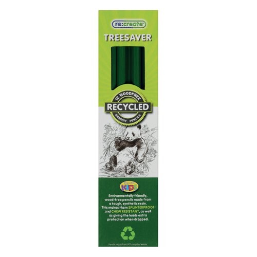 ReCreate Treesaver Recycled HB Pencil (Pack Contains 12 x 12 )