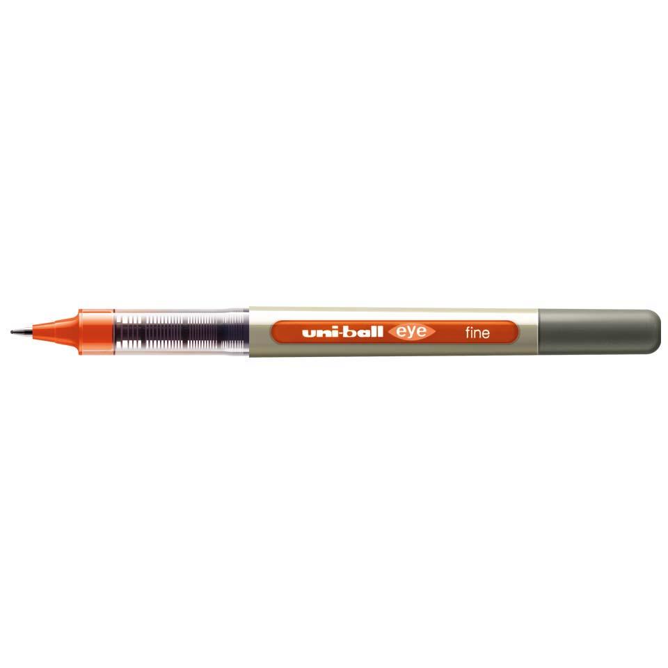 Uni Ball UB157 Rollerball Pens Orange 552182000