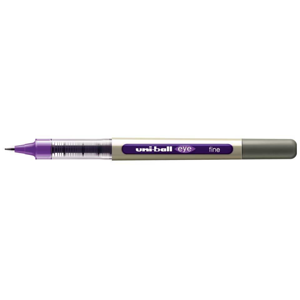 Uni Ball UB157 Rollerball Pens Violet 552216000