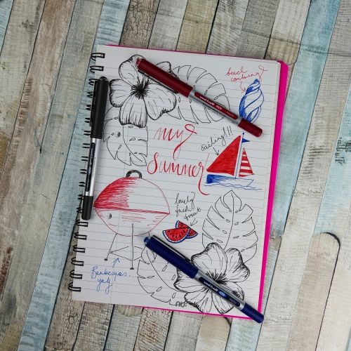 Uniball Eye Micro UB-150  Rollerball Pens Red 534107000