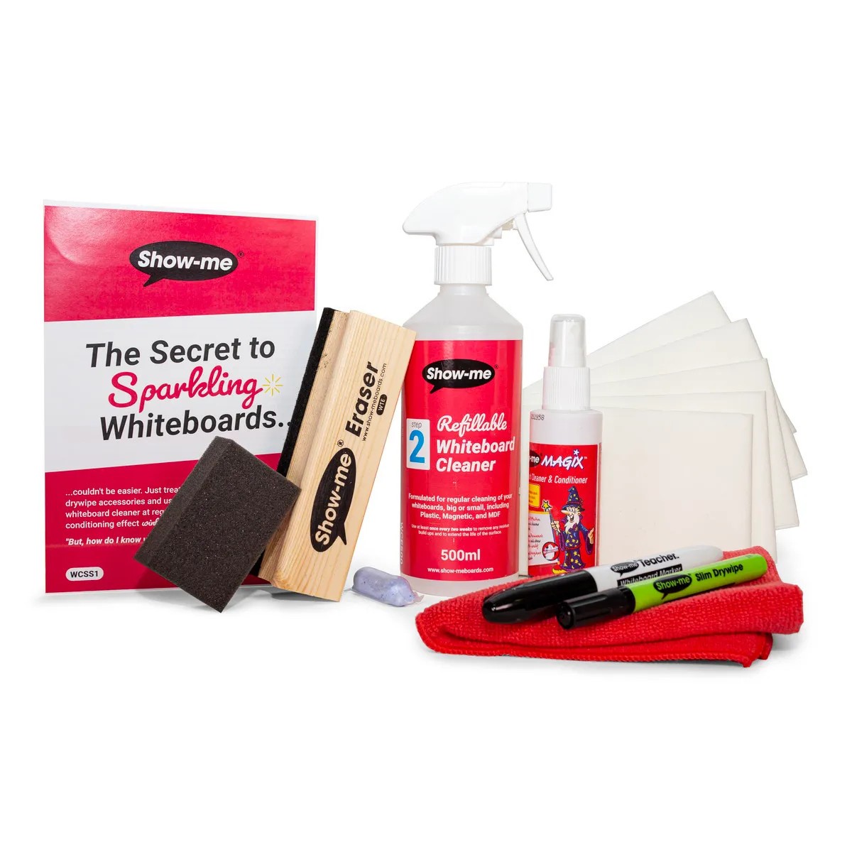 Show- Me Whiteboard Cleaning Starter Kit