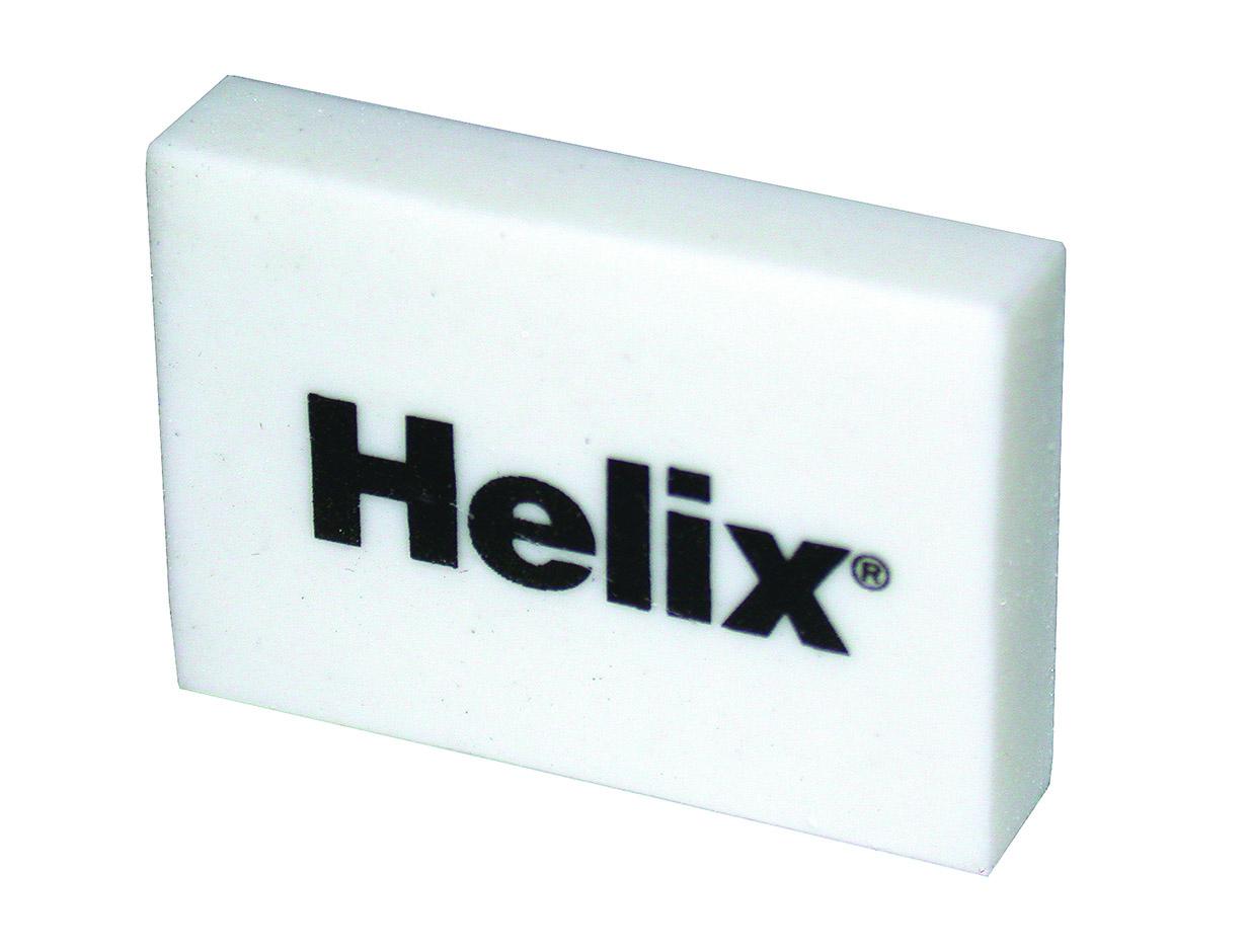 Helix White Economy Eraser 28mm x 8mm x 20mm