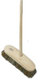 9 Inch Deck Scrub C/W 4 Inch X 15/16 Inch Handle