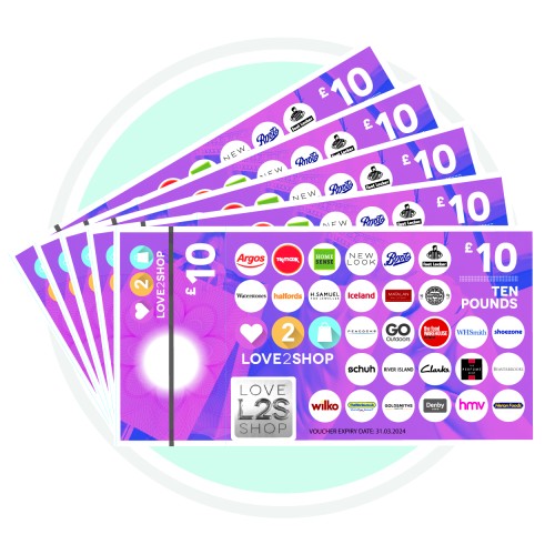 £50 Love2Shop Voucher