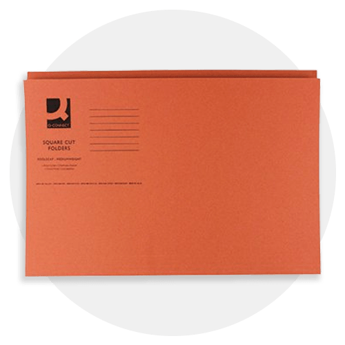 Square Cut Folders