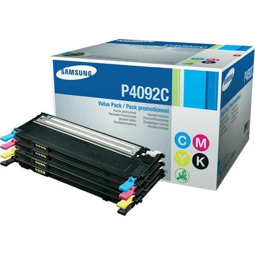Samsung CLT-P4092C P4092C 4 Pack Toner BK/C/M/Y SU392A