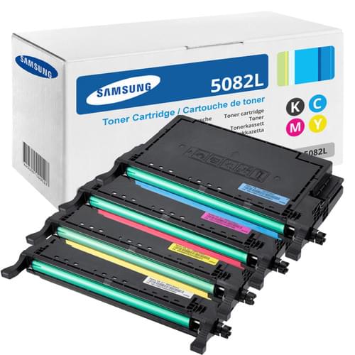 Samsung CLTK5082L + CLTC5082L + CLTM5082L CLTY5082L Toners