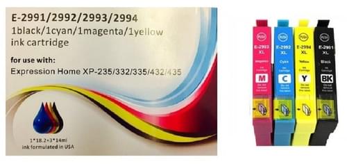 Compatible Epson 29XL C13T29964010 Strawberry Multipack Inks