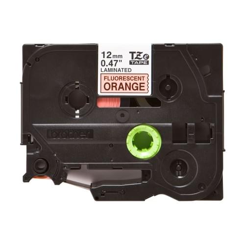 Compatible Brother TZEB31 12mm Black on Bright Orange Tape