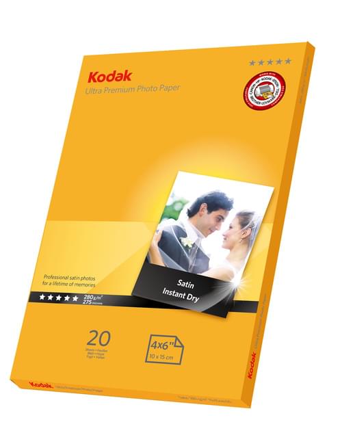 Kodak 5740-087 High Gloss Ultra Premium Photo Paper 10x15 cm, 280 g/m
