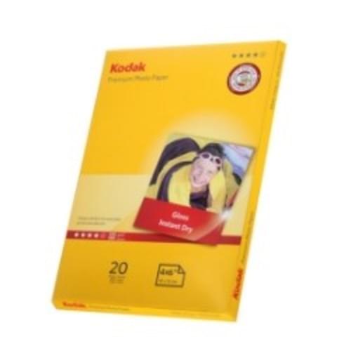 Kodak 6x4 Premium Glossy Photo Paper 20 Sheets 5740-095