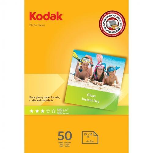 Kodak A6 180 gsm Photo Gloss Paper 5740-506 50 pk