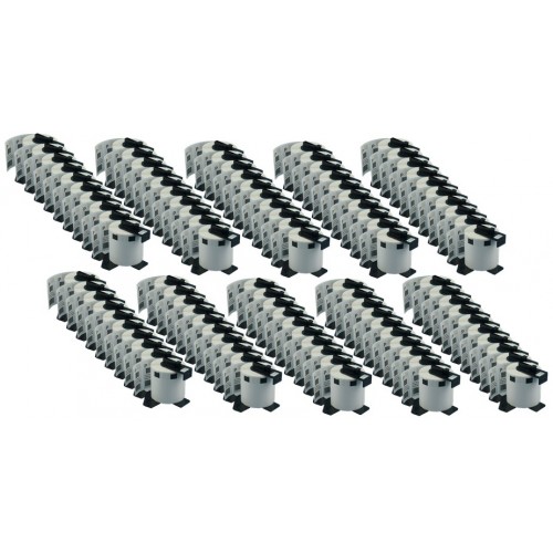100 x Compatible Brother DK11209 Small 62x29mm Address Labels - 800 labels per roll