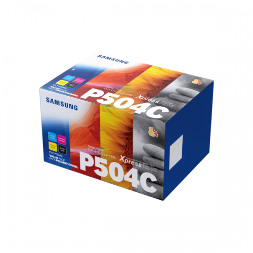 Samsung CLTP504C SU400A Black & Colour Toner Cartridge Multipack