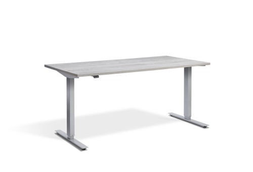 Zero Dual Motor Desk 1200 x 800mm / Silver / Cascina Pine | SZERS/1200800CAS | 