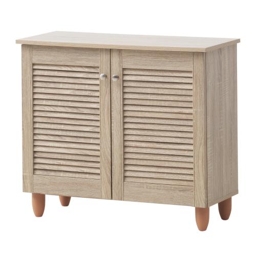 Essentials 2 Door Shoe Cabinet Oak | TAD046 | 