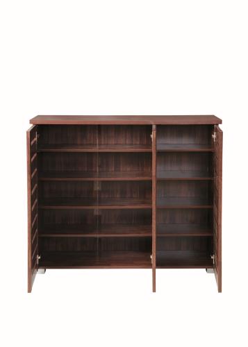 Essentials 3 Door Shoe Cabinet Dirty Oak | TAD094 | 