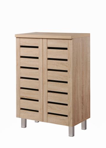 Essentials 2 Door Shoe Cabinet Sonoma Oak