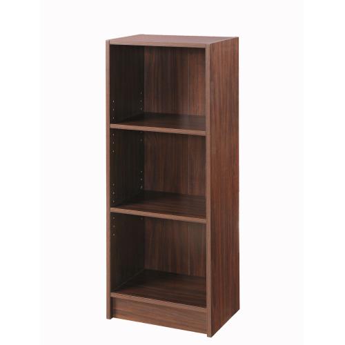 Essentials Medium Narrow Bookcase Walnut