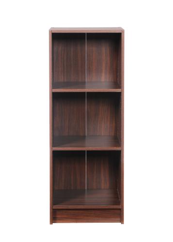 Essentials Medium Narrow Bookcase Walnut | TAD100 | 