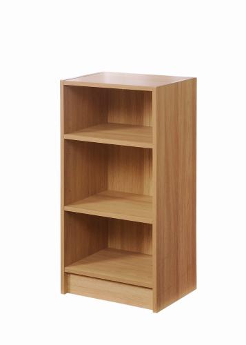 Essentials Small Narrow Bookcase Oak | TAD101 | 