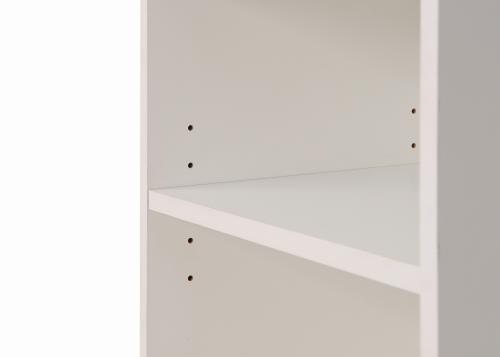 Essentials Small Narrow Bookcase White | TAD102 | 