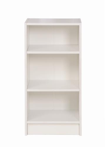 Essentials Small Narrow Bookcase White | TAD102 | 