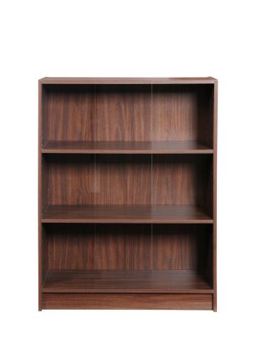 Essentials Low Wide Bookcase Walnut | TAD106 | 