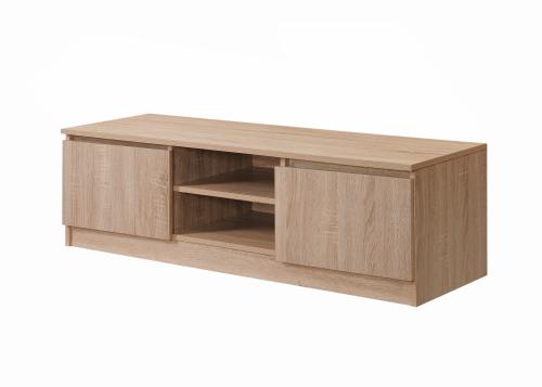 Essentials 120Cm Tv Cabinet Sonoma Oak
