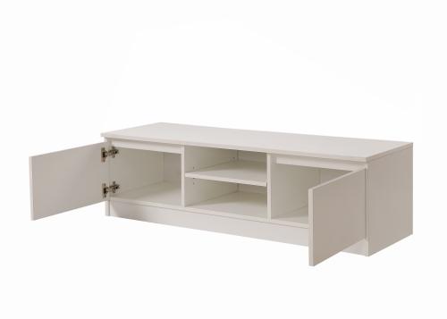 Essentials 120Cm Tv Cabinet White | TAD122 | 
