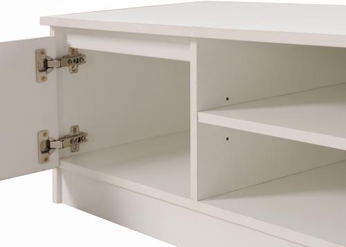 Essentials 120Cm Tv Cabinet White | TAD122 | 