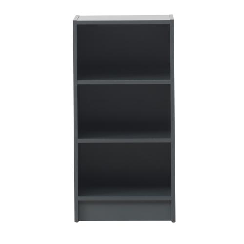 Essentials Small Narrow Bookcase Dark Grey | TAD343 | 