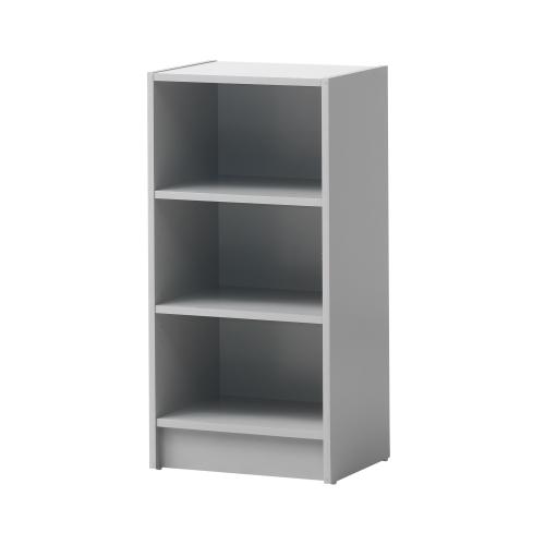 Essentials Small Narrow Bookcase Grey | TAD344 | 