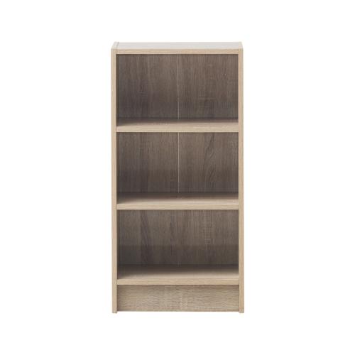 Essentials Small Narrow Bookcase Oak | TAD345 | 