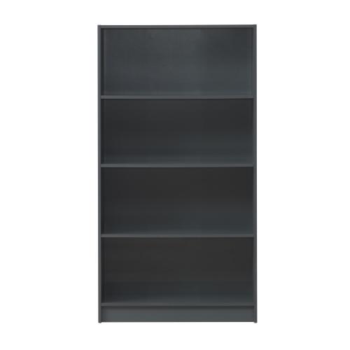 Essentials Tall Bookcase Dark Grey | TAD349 | 