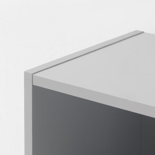 Essentials Tall Bookcase Grey | TAD350 | 