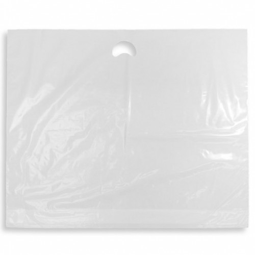 Polythene Varigauge Carrier Bags - White (700x500mm) 250/box