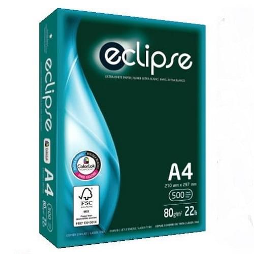 Eclipse Green Box A4 80gsm White Paper Ream 500