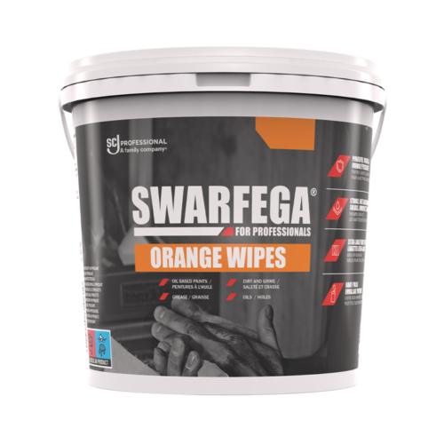 Swarfega Orange Wipes Tub 150/Pack
