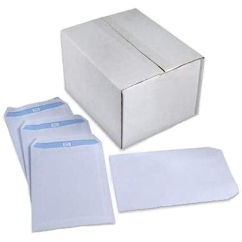 Envelope C5 (229x162mm) White Plain Self Seal 90gsm Box/500