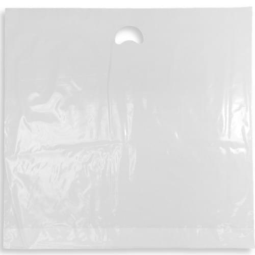 White Polythene Varigauge Carrier Bag (600x575mm) 250/box