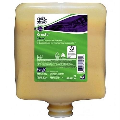 Deb Citrus Hand Cleanser Scrub Cartridge 2ltr 4/Pack
