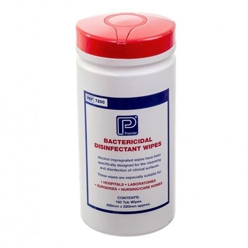 Bactericidal Disinfecting Wipes 160/tub